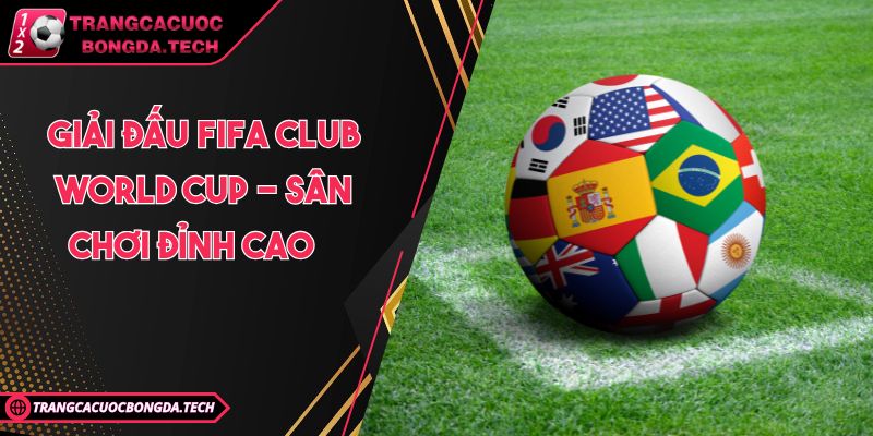 Giải đấu FIFA Club World Cup - Sân chơi đỉnh cao